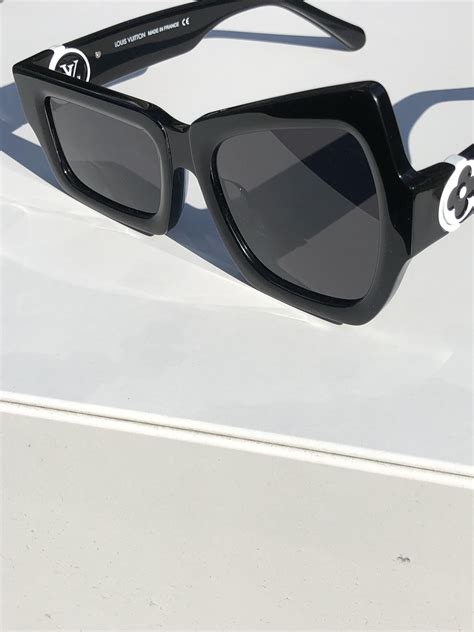 louis vuitton clear sunglasses|louis vuitton distorted sunglasses.